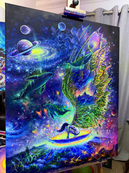 Heal the World Original Painting