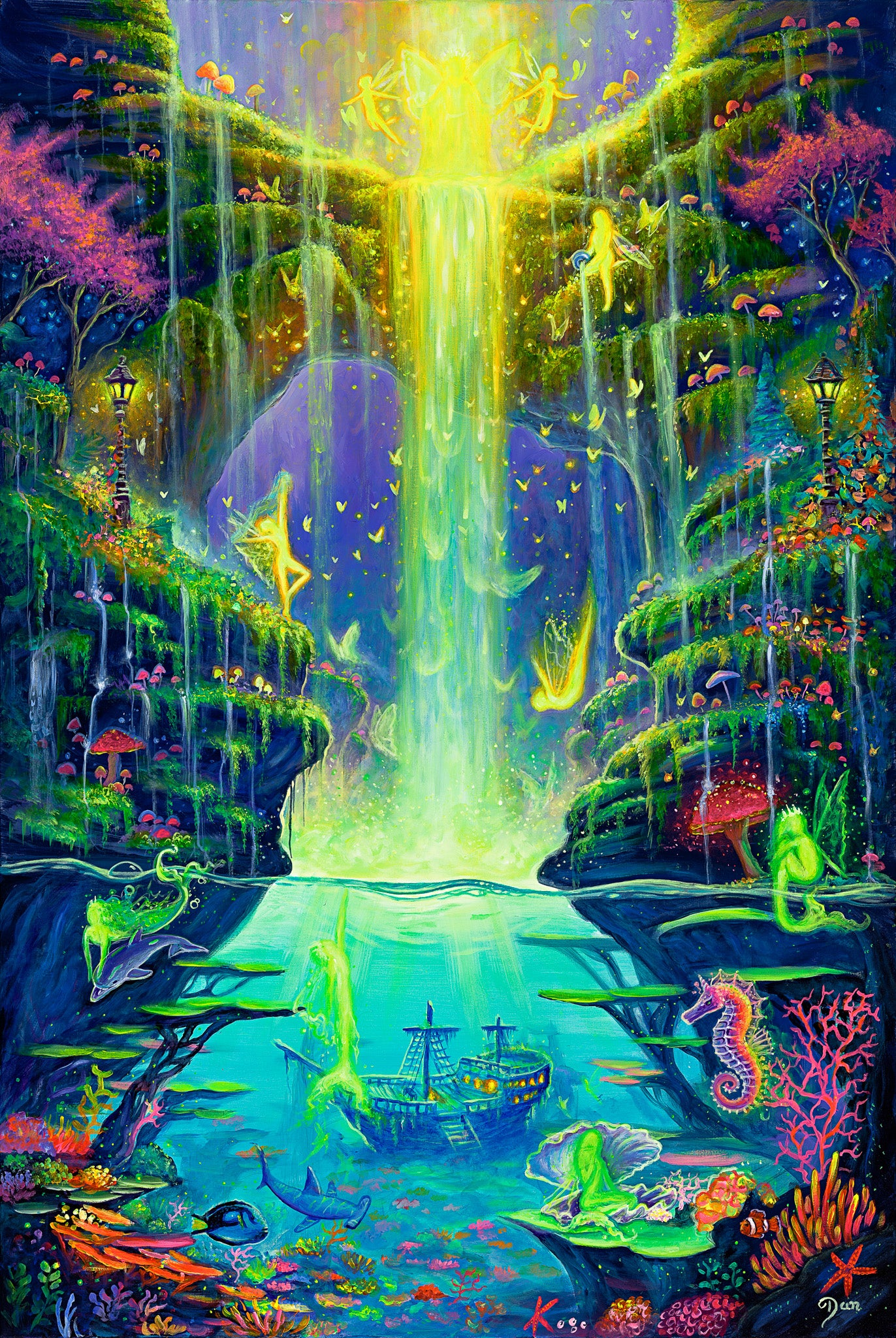 Hidden Falls Fine Art Print