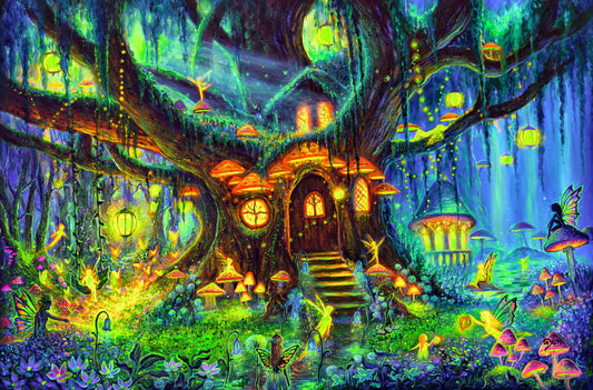 The Heart of Fairy Hollow Art Print