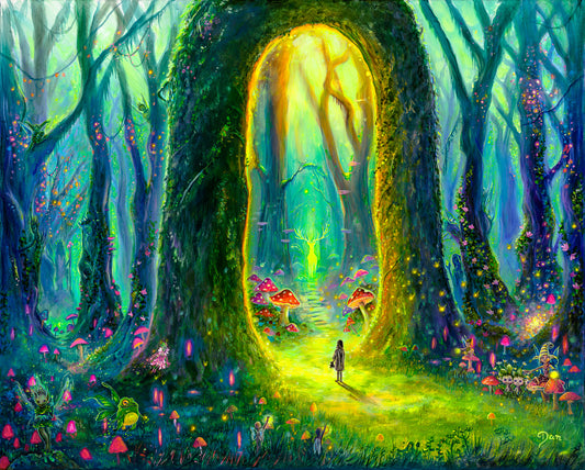 The Enchanted Portal Art Print