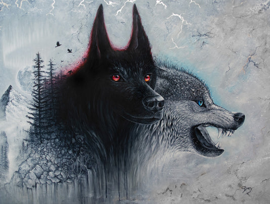 Alpha and Omega Art Print