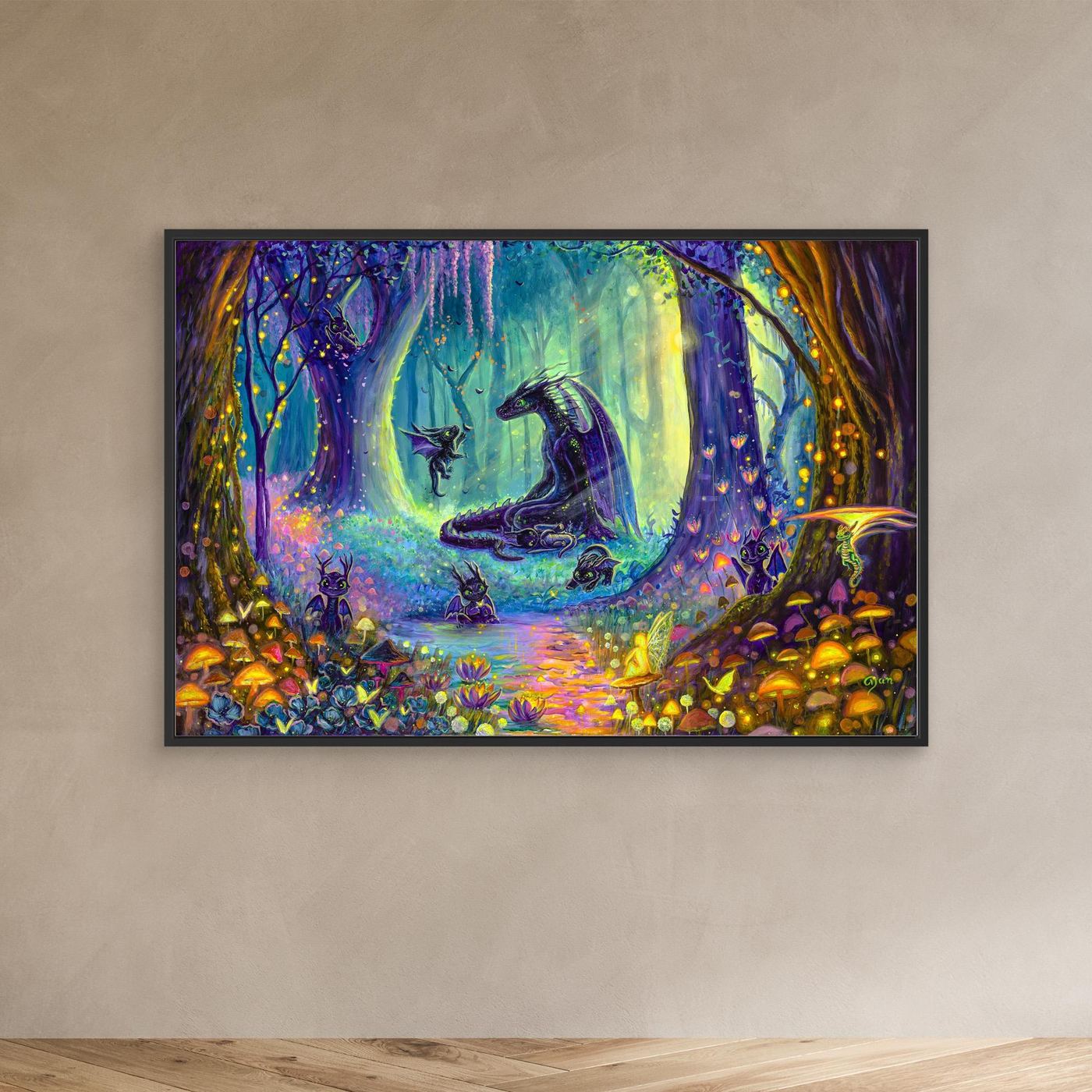The Enchanted Hatchery Canvas Print