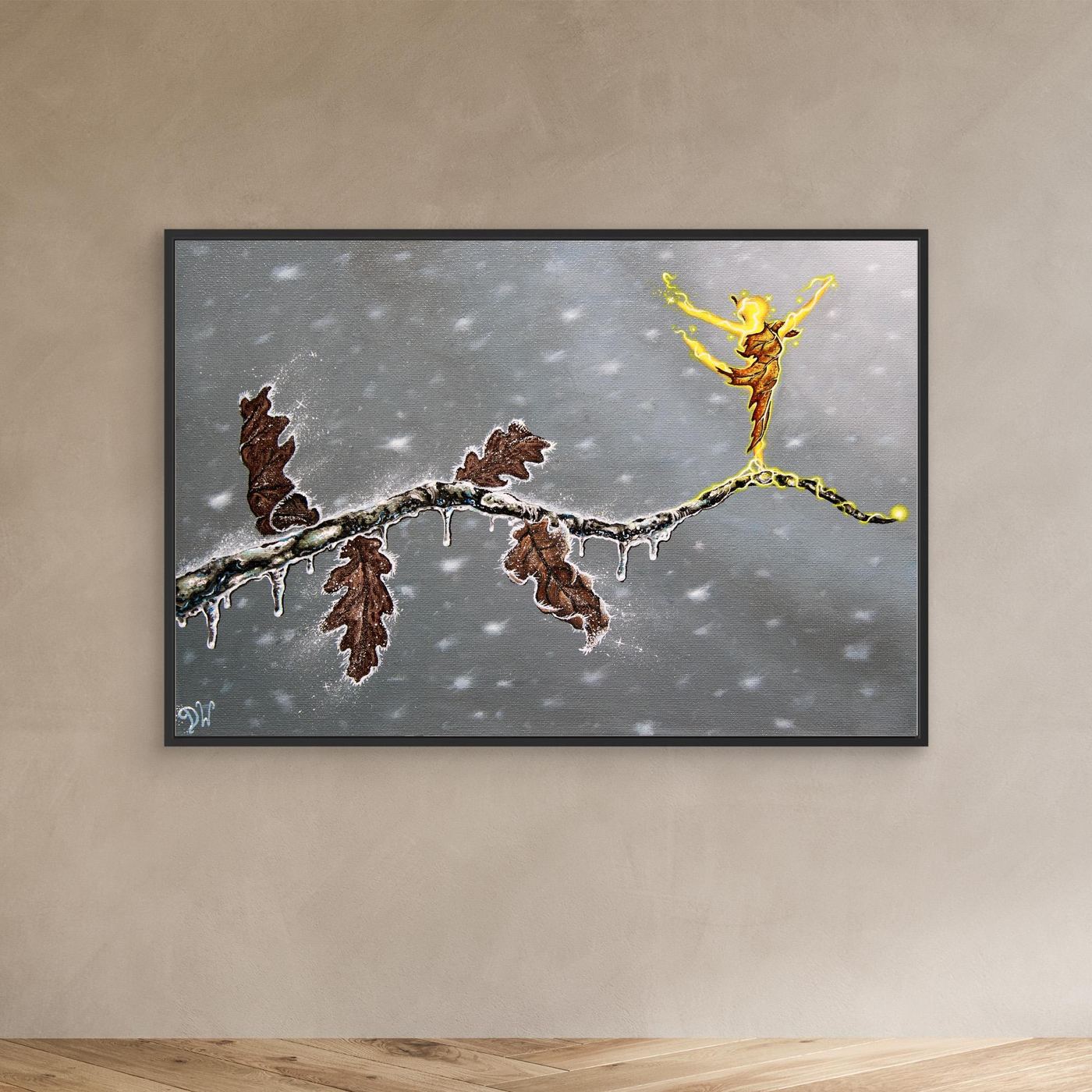 Autumn Clinging to winters Chill