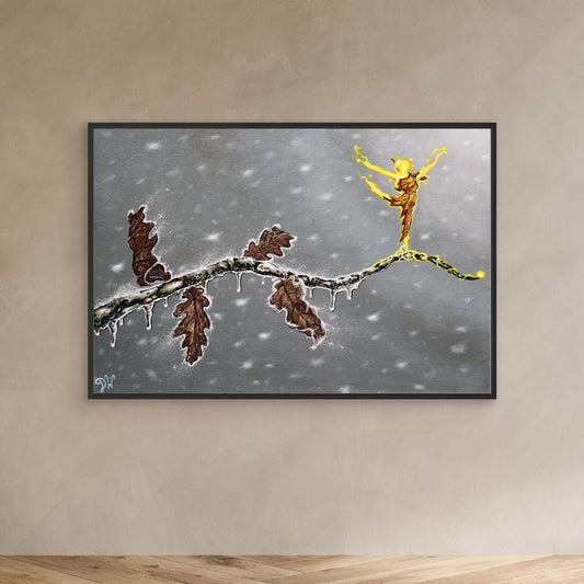 Autumn Clinging to winters Chill