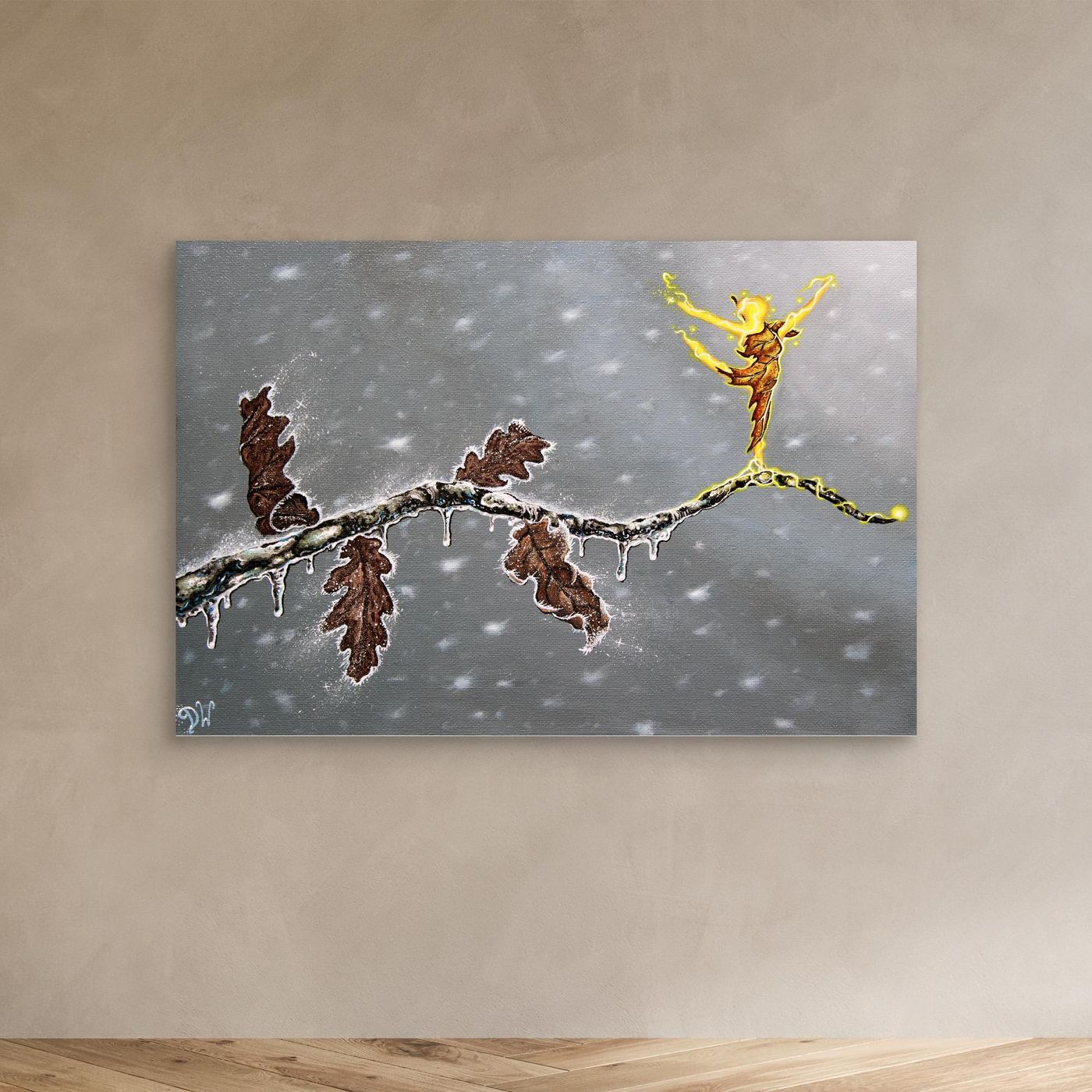 Autumn Clinging to winters Chill