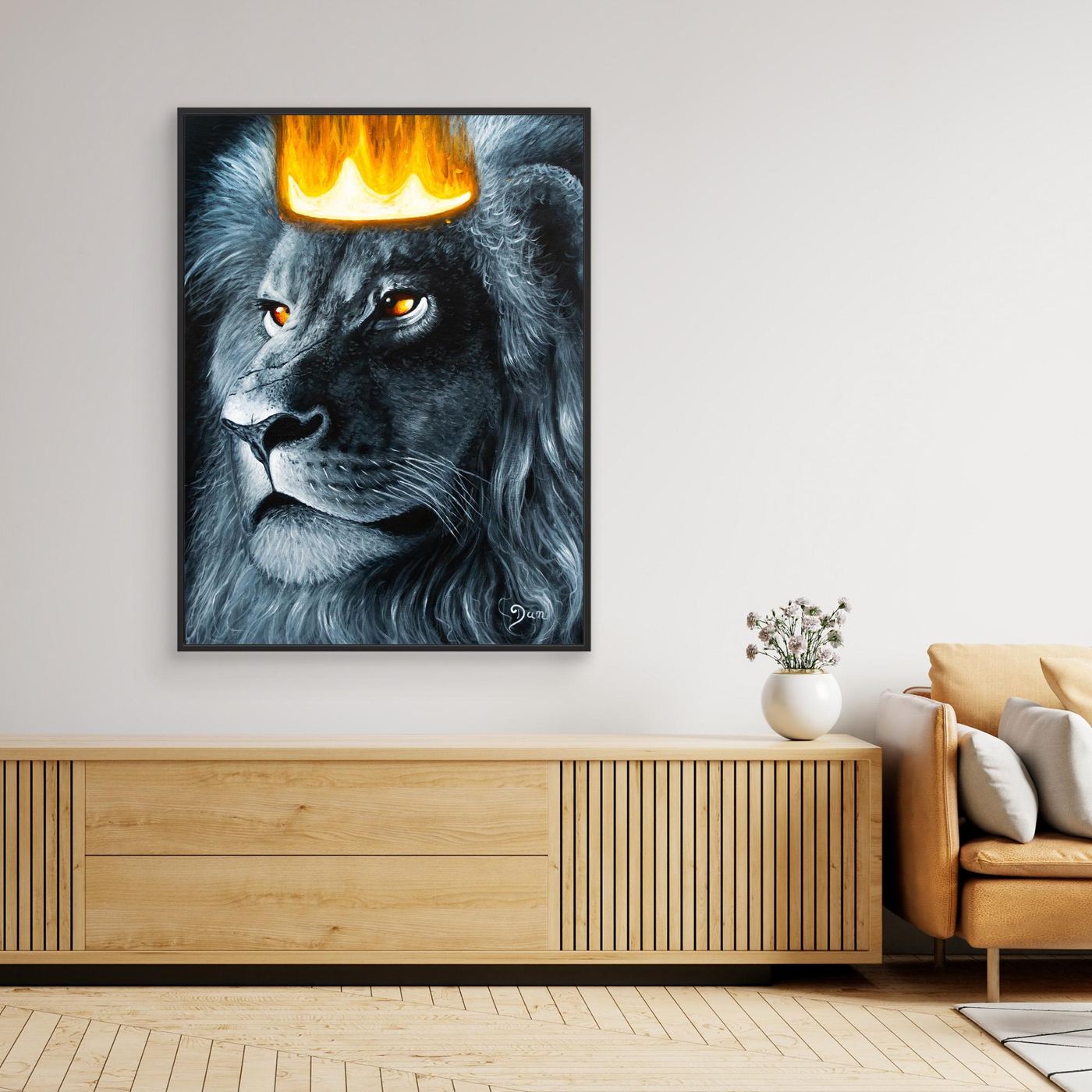 The King Canvas Print