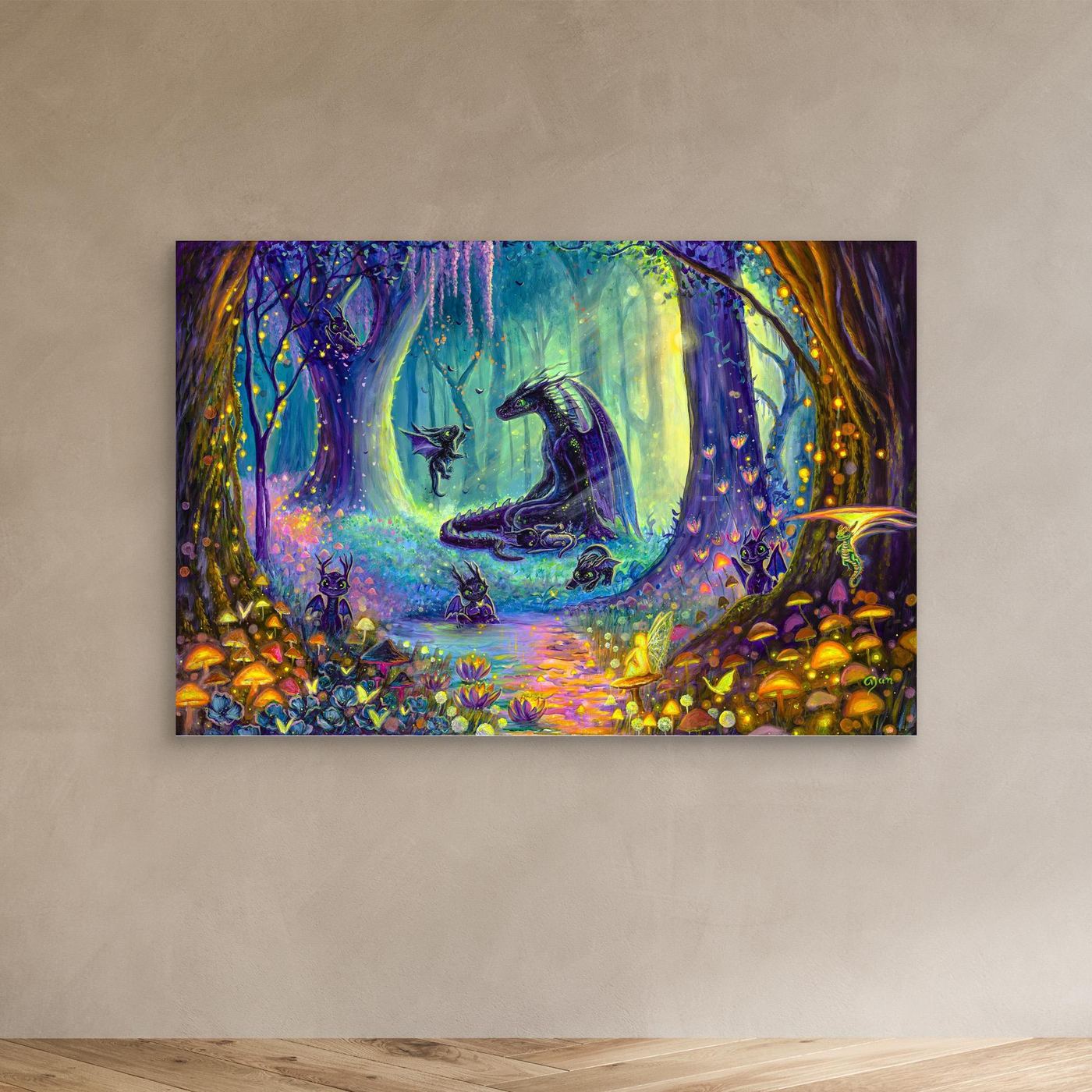The Enchanted Hatchery Canvas Print