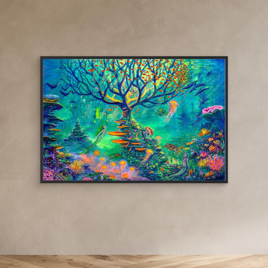 Poseidon's Grove Canvas Print 