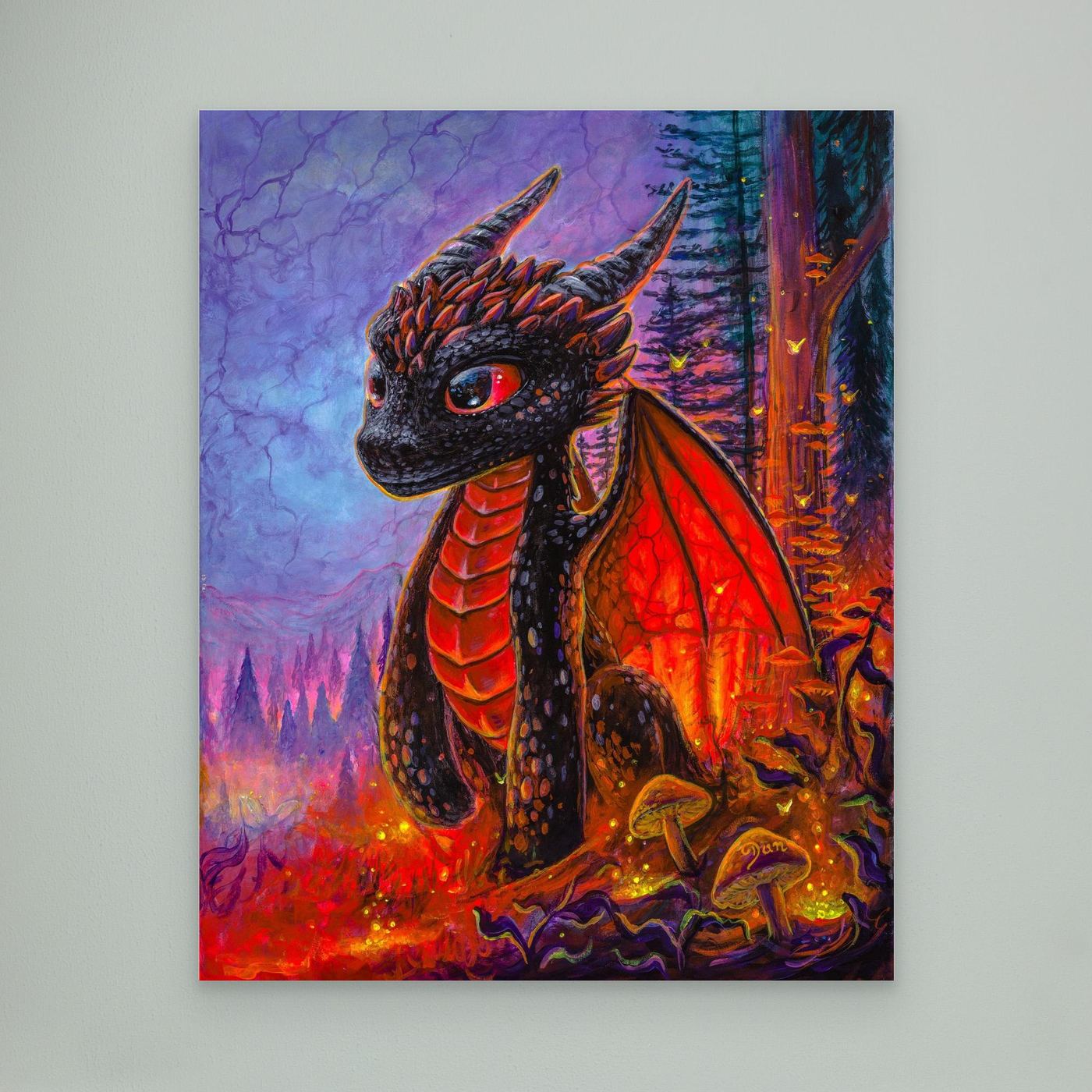 Pyro Canvas Print