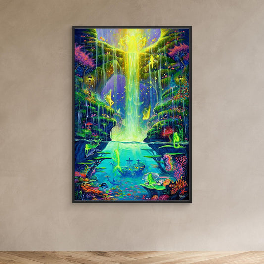 Mystic Falls Canvas Print
