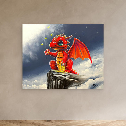 Mavrick Canvas Print