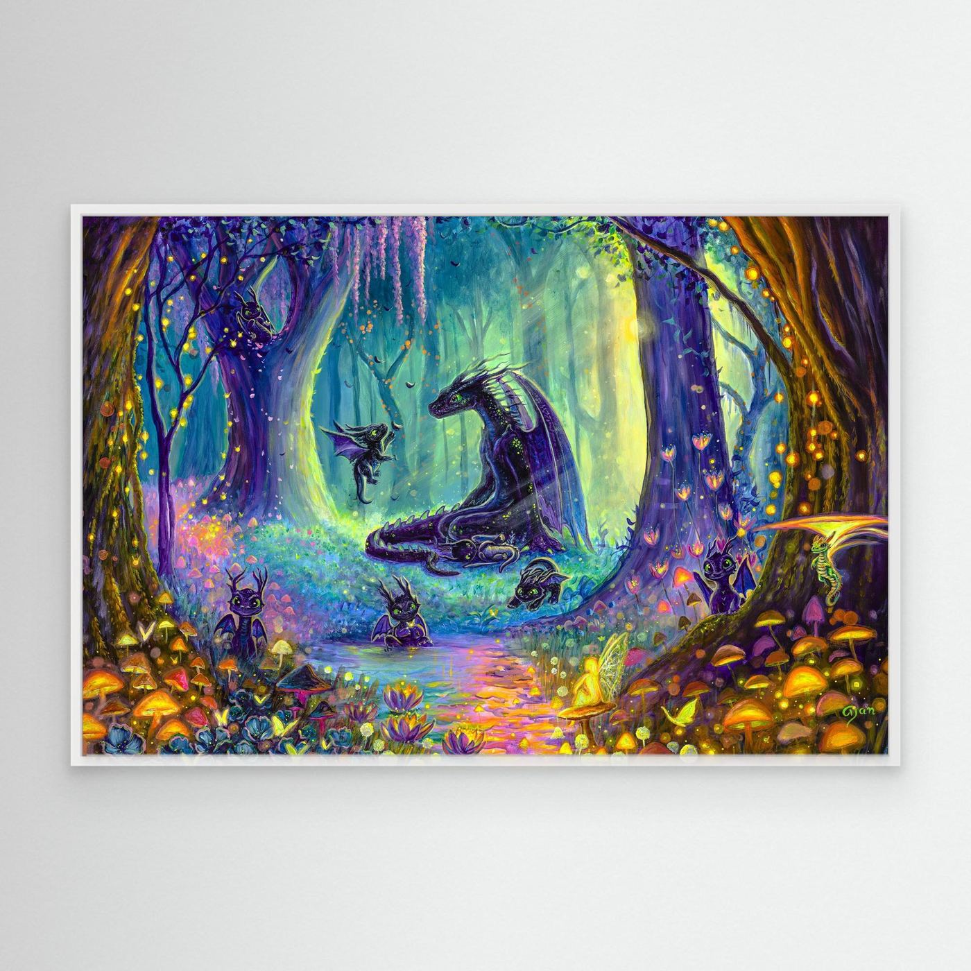 The Enchanted Hatchery Canvas Print