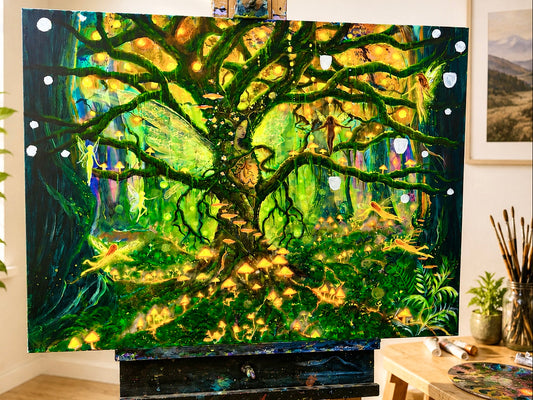 The Dryads Mirical Original Painting