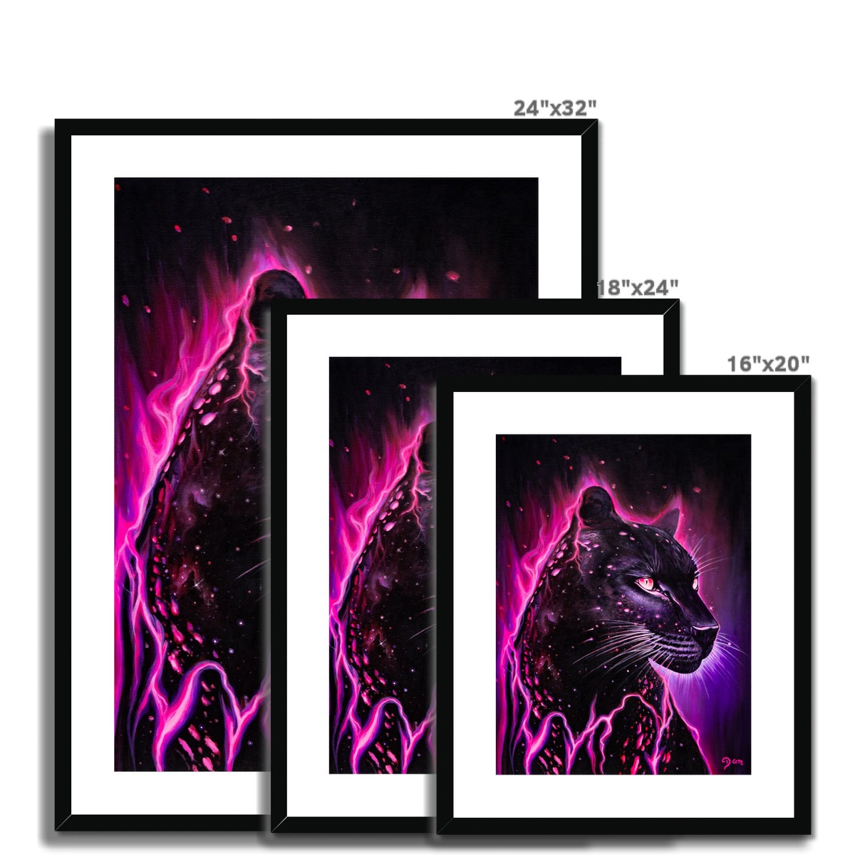 Nebula Framed & Mounted Print