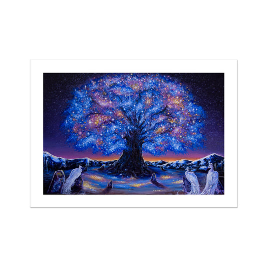 New Born Star Tree Fine Art Print