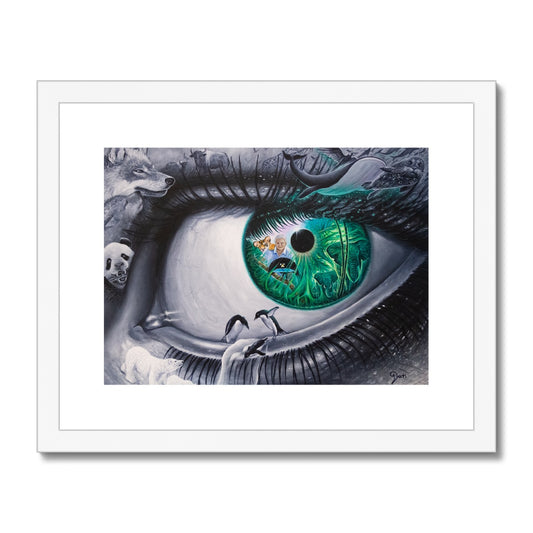 Their Planet Framed & Mounted Print