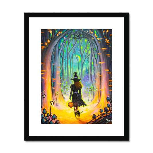 Into The Forest I Go  Framed & Mounted Print