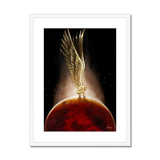 Angel of Mars Framed & Mounted Print